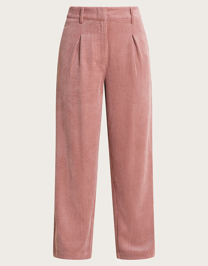 Serena Wide Leg Cord Trousers, Pink (SOFT PINK), large