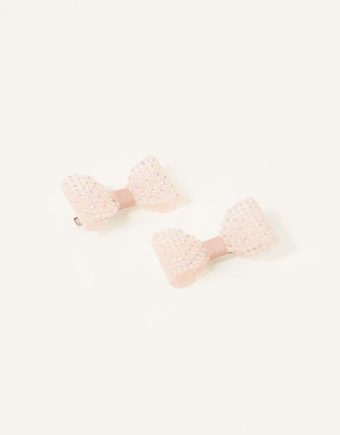 Shimmer Dazzle Bow Clips , , large