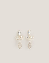 Gemstone Teardrop Earrings, , large