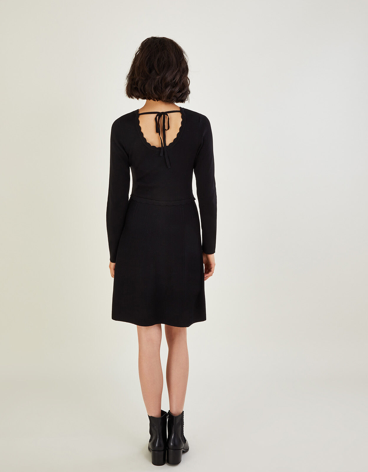 Kate spade scallop block midi dress online