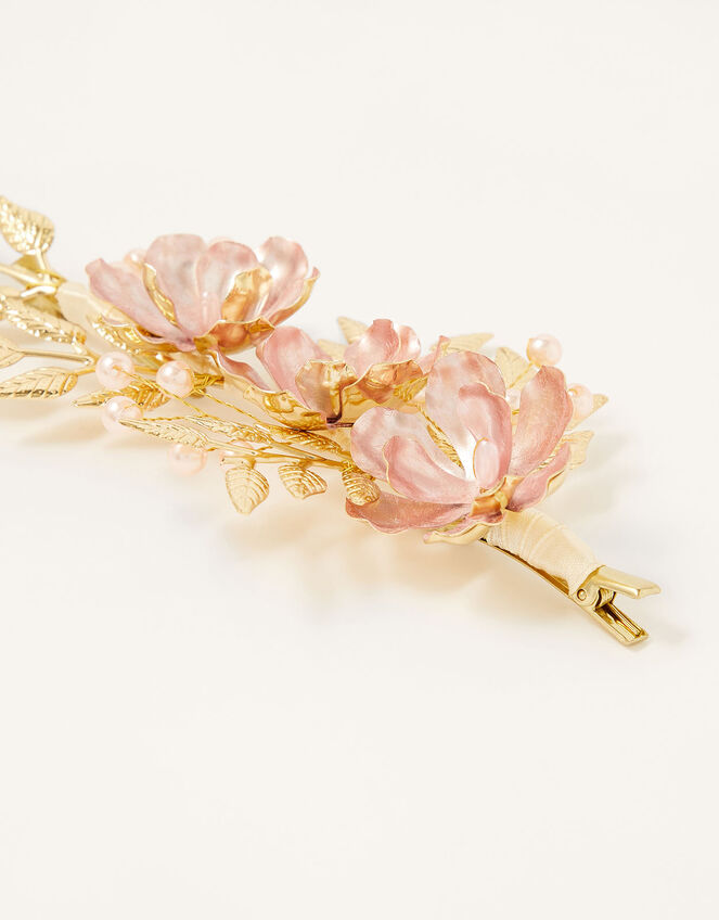 Frosted Meadow Flower Hair Clip, , large
