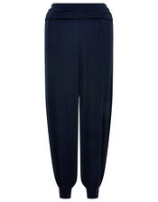 LOUNGE Jersey Hareem Trousers, Blue (NAVY), large