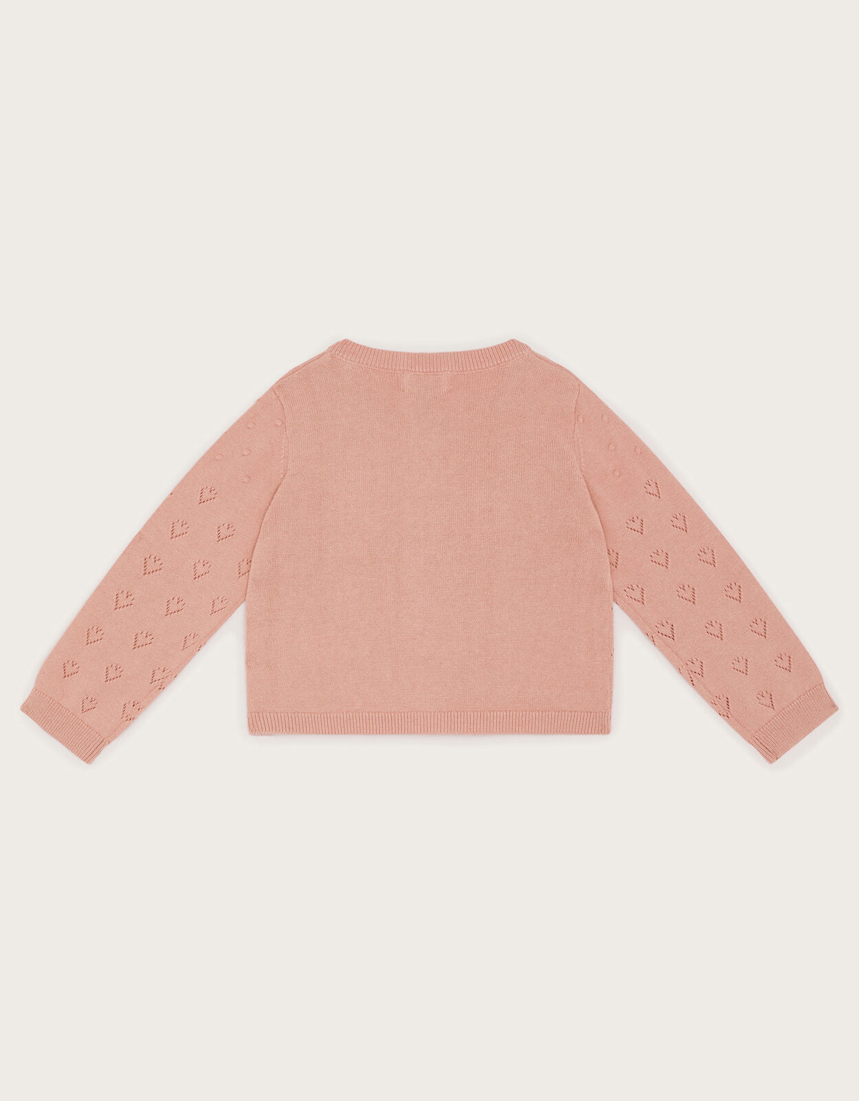 Baby Heart Bolero Cardigan Pink
