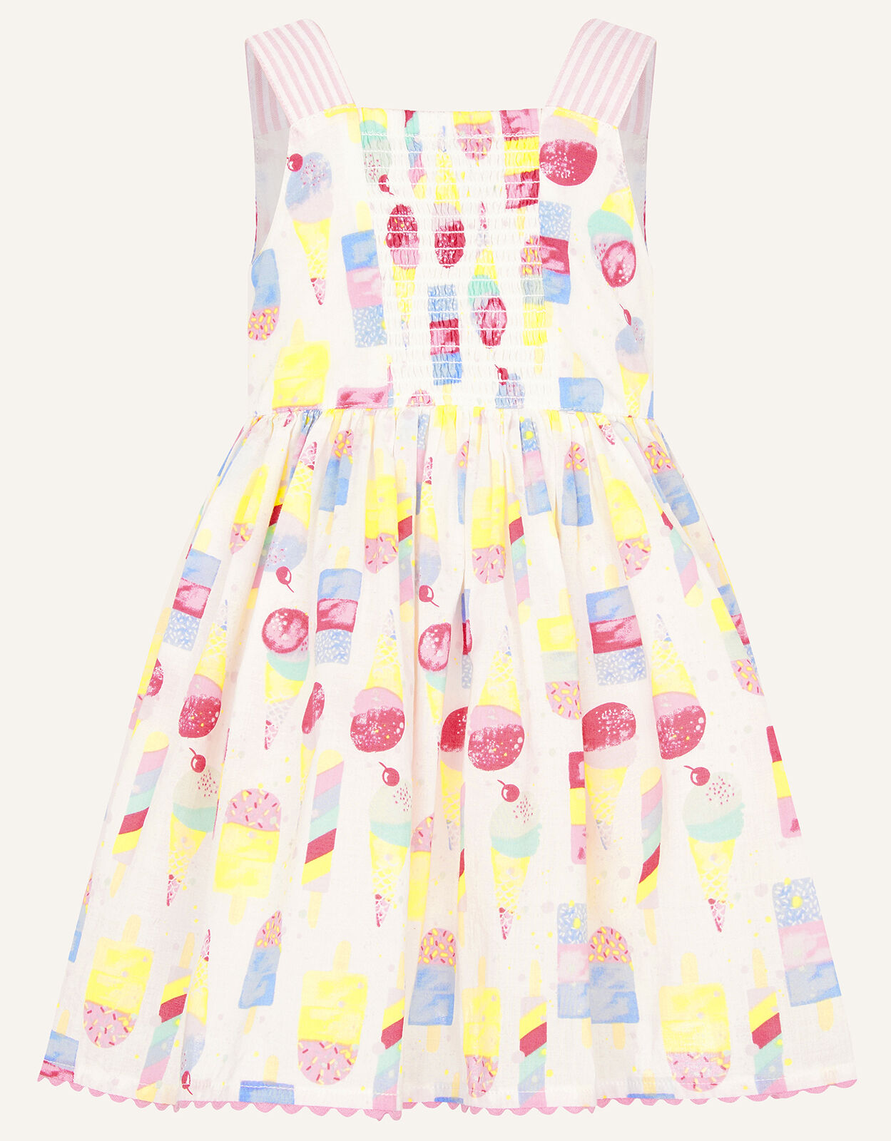 Baby Ice Cream Dress Ivory