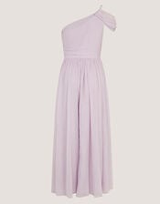 Texas One Shoulder Prom Dress, Purple (LILAC), large