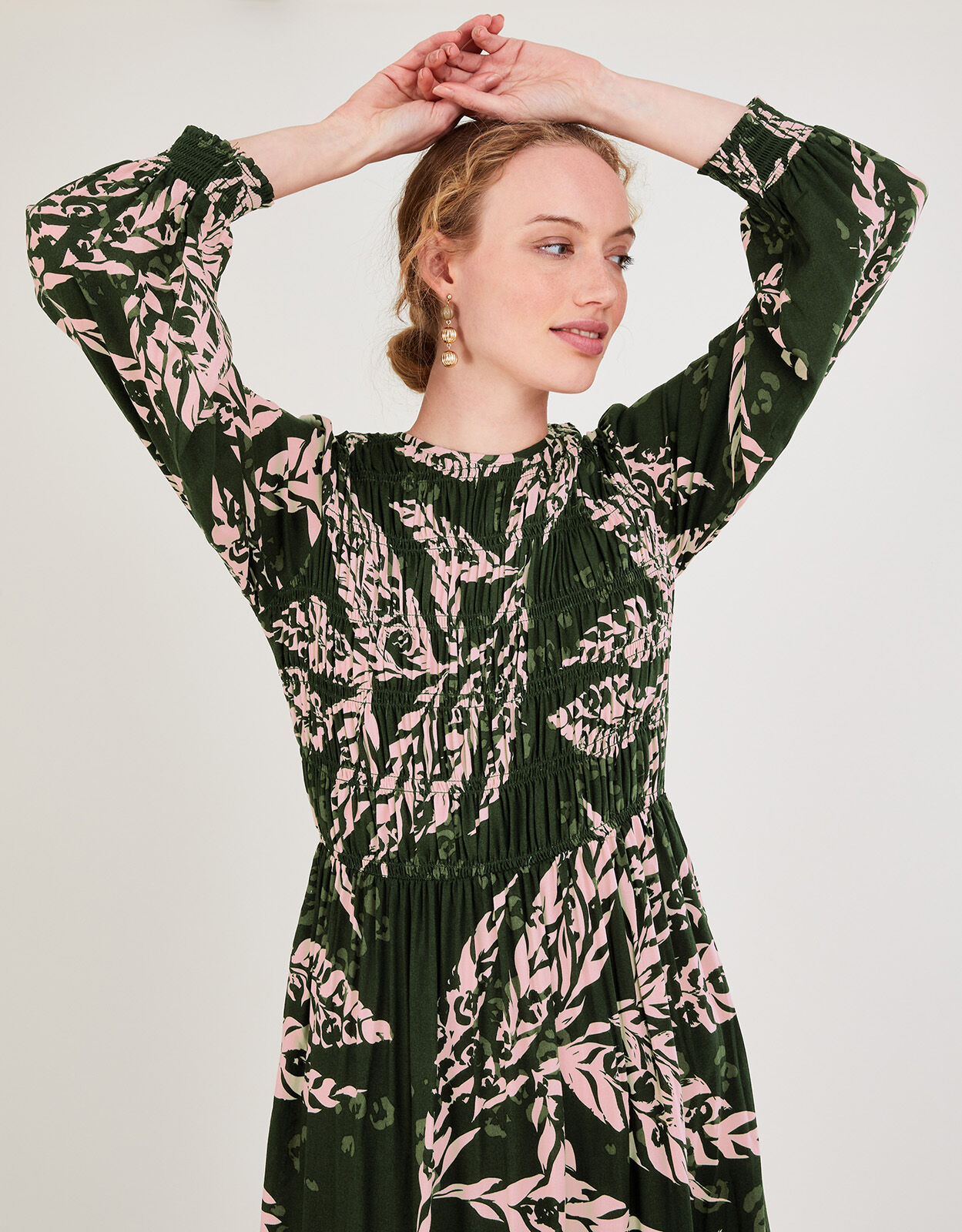 monsoon khaki dress