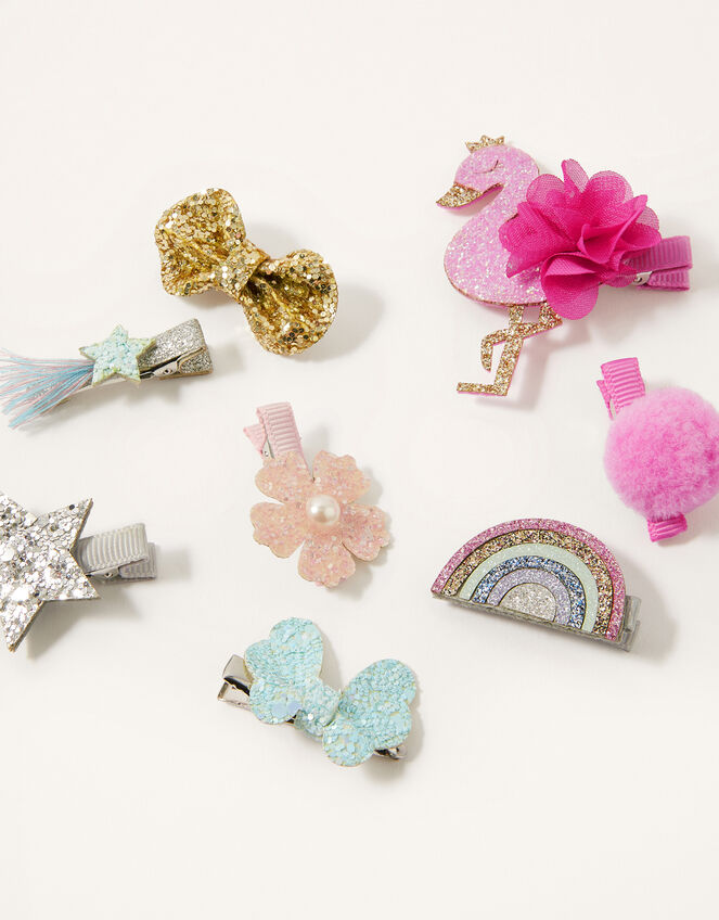 Novelty Hair Clip Set, , large