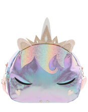 Lila Shimmer Unicorn Bag, , large