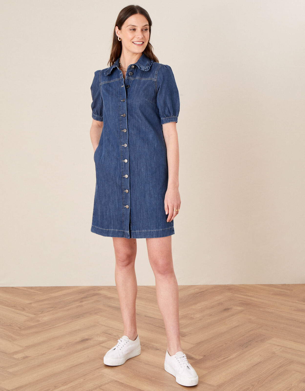womens denim dress uk