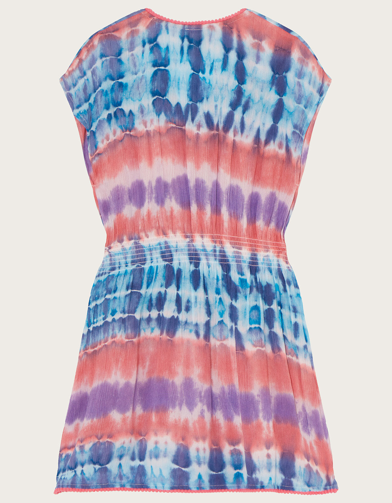 Pink and blue shop tie dye dress