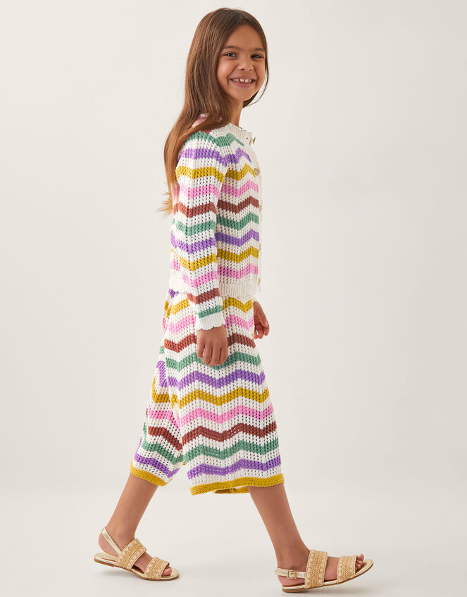 Crochet Culotte Trousers, Multi (MULTI), large