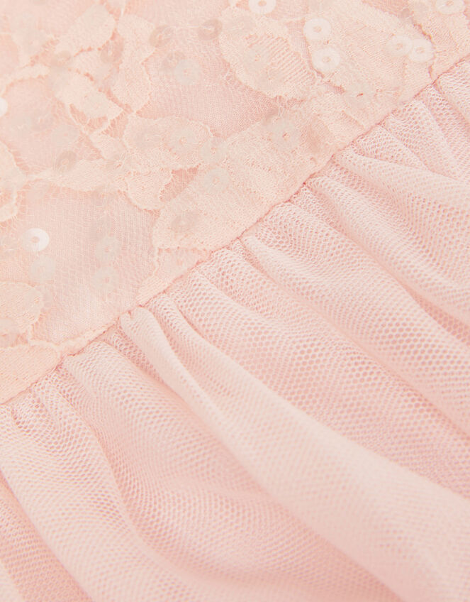 Lacey Sequin Truth Dress Pink | Girls' Dresses | Monsoon UK.