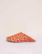 Bohemia Design Star Brocade Slippers, Orange (ORANGE), large