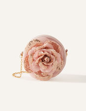 Leah Sequin Flower Bag, , large