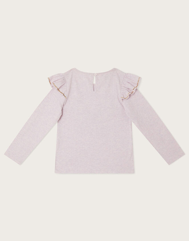 Butterfly Long Sleeve Top, Purple (LILAC), large