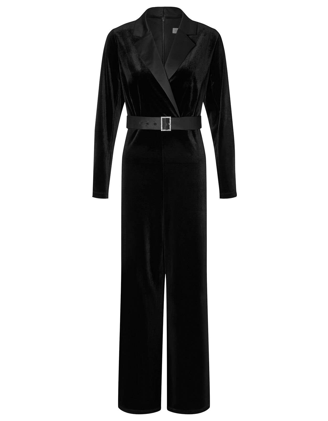 Monsoon black velvet jumpsuit store