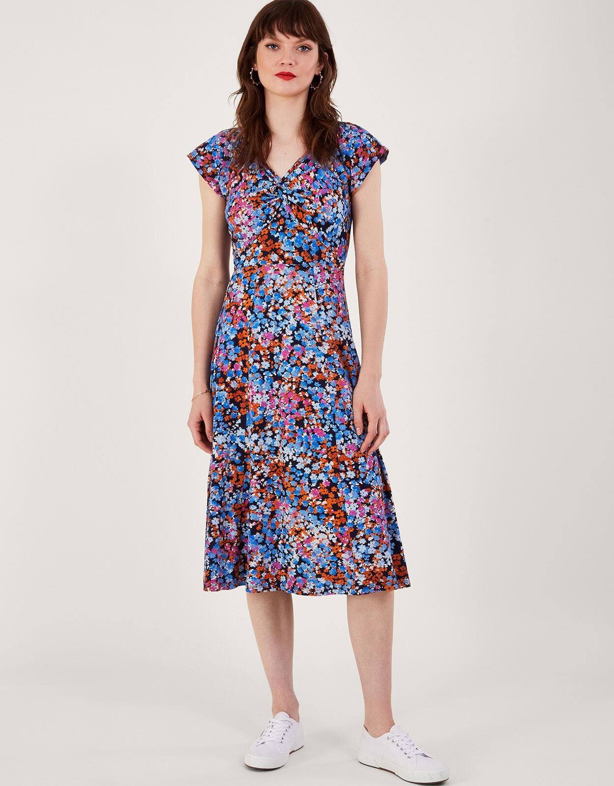 Ditsy dress uk top