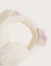 Pearl Cat Earmuffs, , large