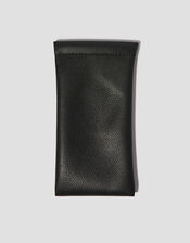 Soft Sunglasses Pouch, Black (BLACK), large