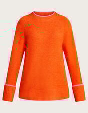 Oti Oversized Jumper, Orange (ORANGE), large
