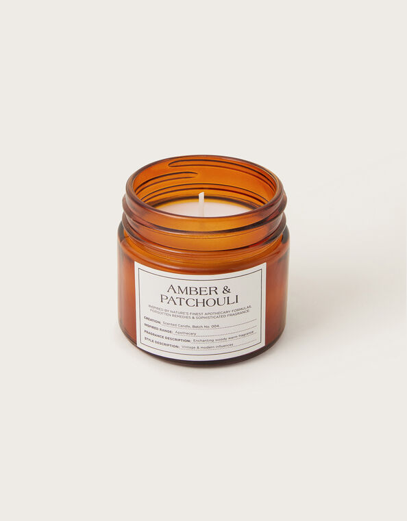 Amber Patchouli Jar Candle, , large