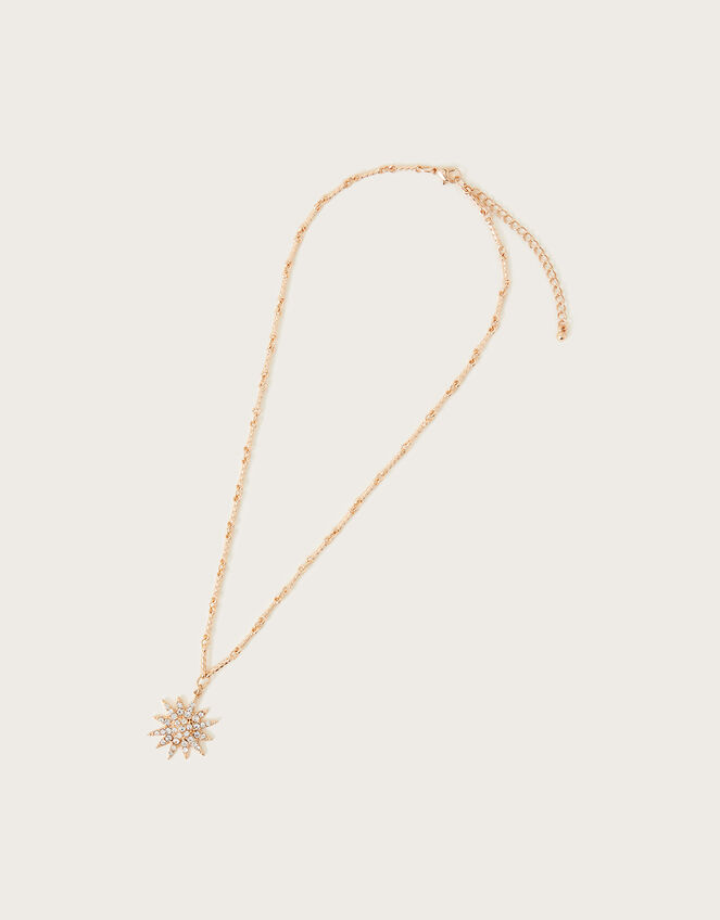 Snowflake Charm Necklace, , large