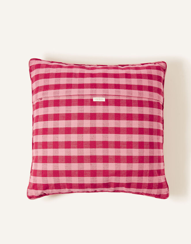 Gingham Cushion Twinset, , large