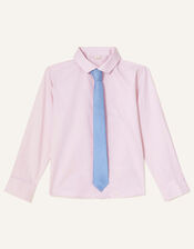Jake Waistcoat, Shirt and Tie Set, Blue (BLUE), large