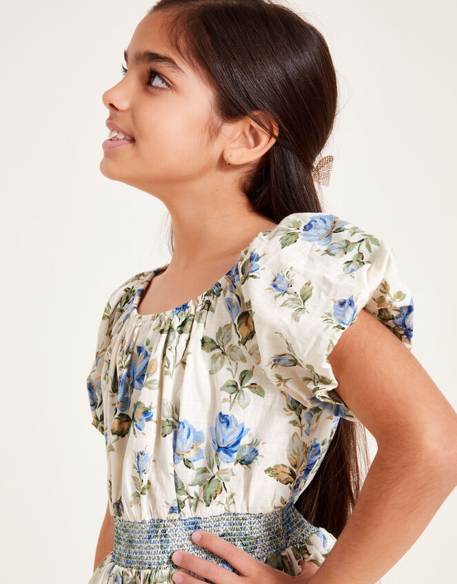 Ida Floral Dress, Multi (MULTI), large