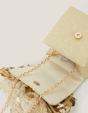 Jazzy Sequin Bow Mini Bag, , large