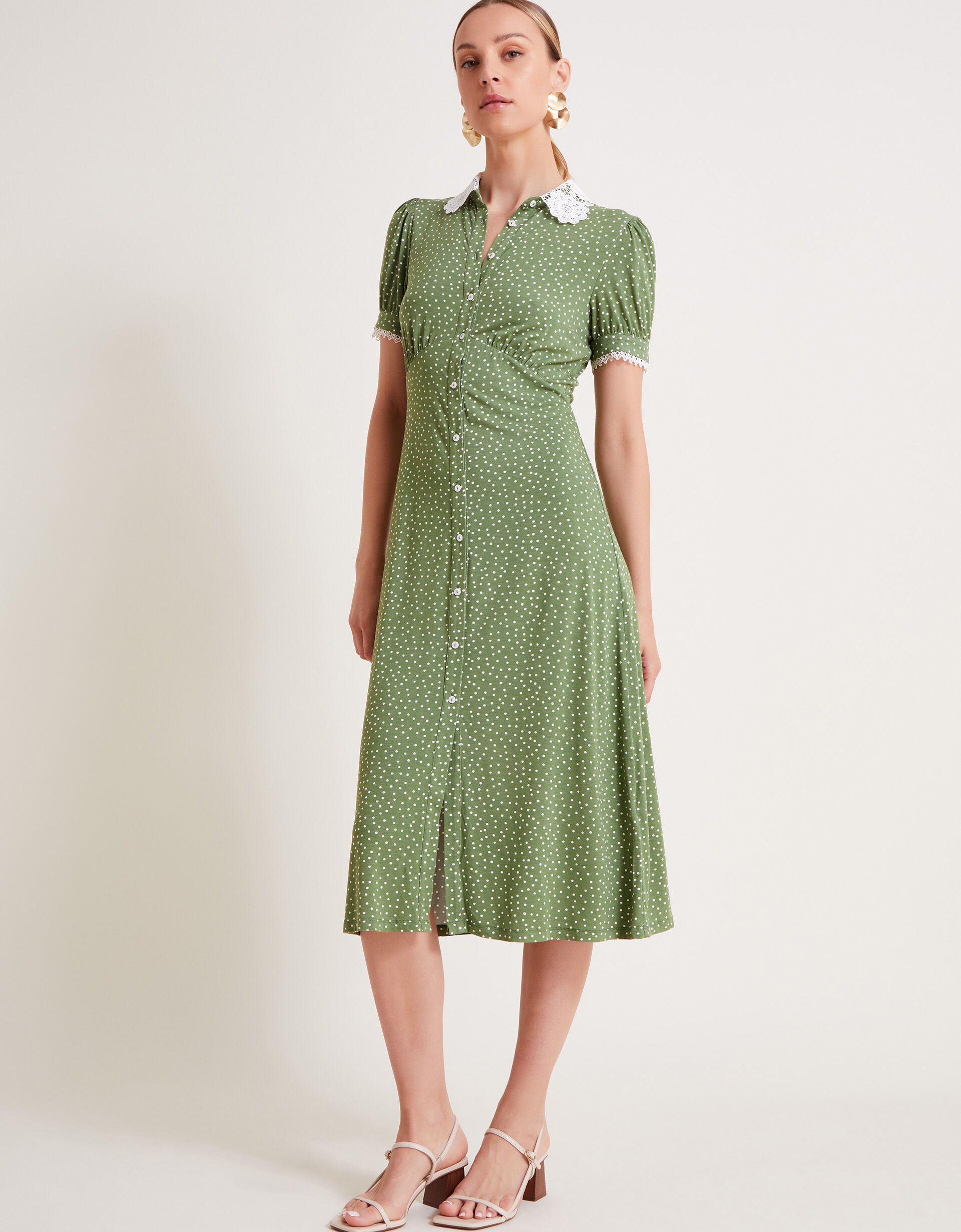 Jersey midi dress uk shop