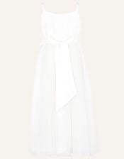 Tallulah Strappy Maxi Dress, Ivory (IVORY), large