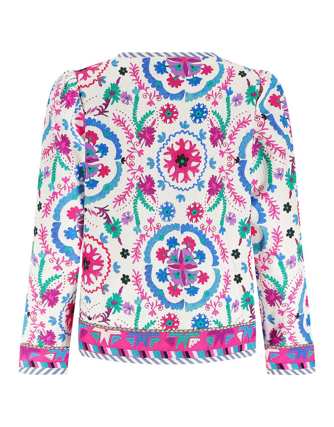 East Preeti Embroidered Jacket, Multi (MULTI), large