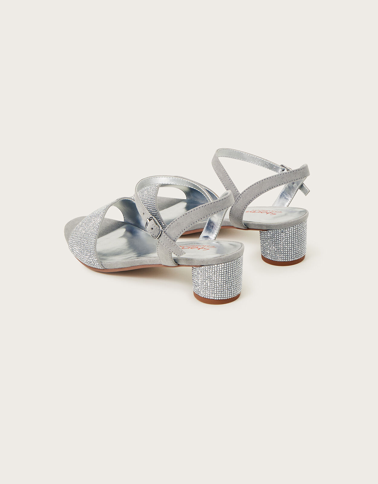 Silver sandals uk store
