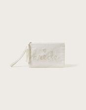 Embellished Bride Clutch Bag, , large