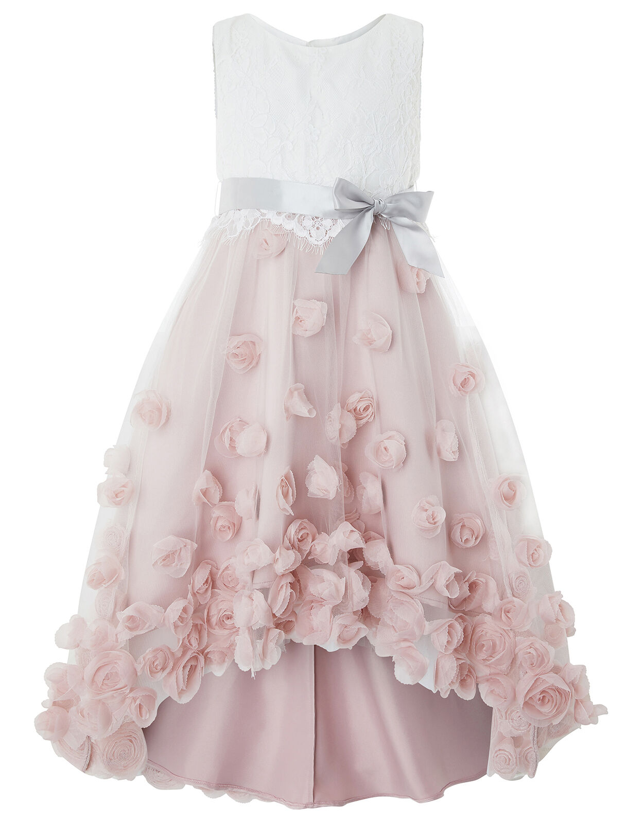 Monsoon pink flower girl dress new arrivals