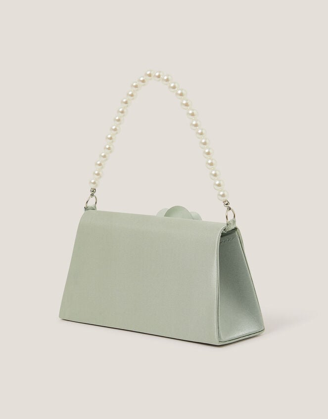 Mini Flower Bridesmaid Bag, Green (SAGE), large