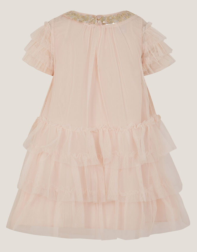 Baby Alexandra Embellished Swing Dress, Pink (PINK), large