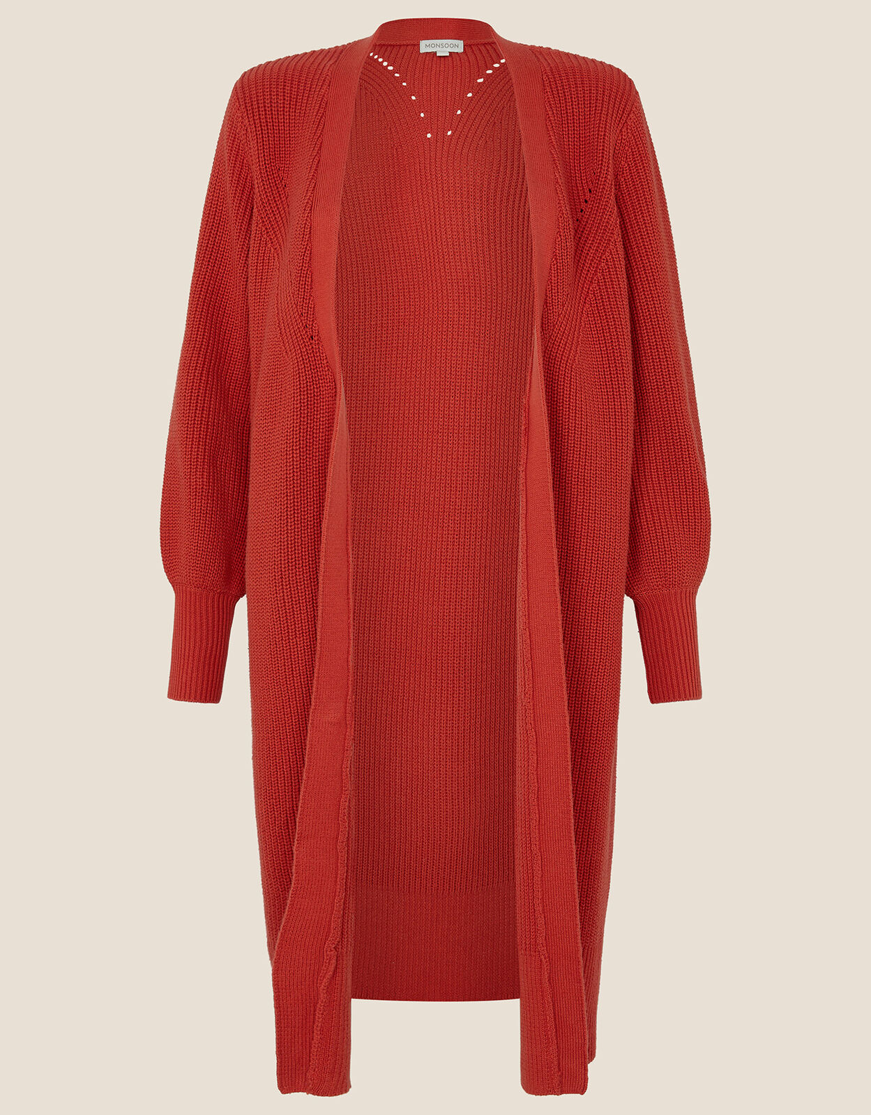 cotton maxi cardigan