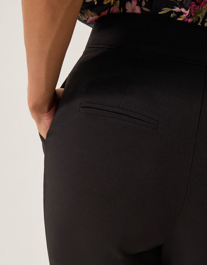 Erin Flared Tailored Trousers Black