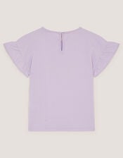 Monsoon x My Little Pony Embroidered T-Shirt, Purple (LILAC), large