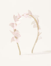 Flutter Butterfly Glitter Headband, , large