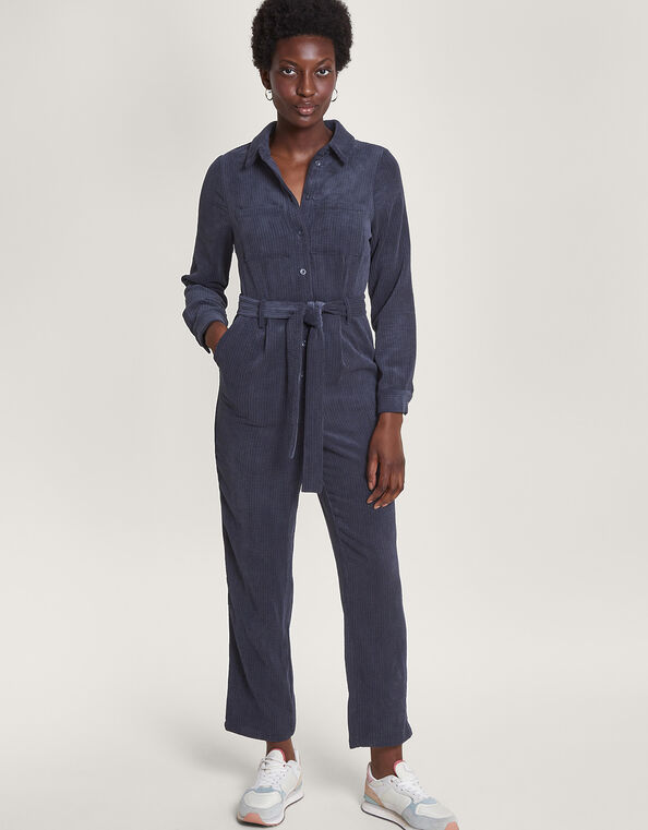 Marissa Cord Jumpsuit, Blue (NAVY), large