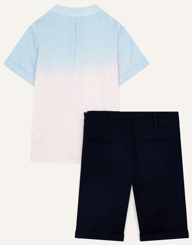 Ombre Shirt and Shorts Set, Multi (MULTI), large