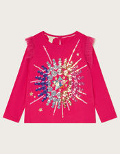 Starburst Top, Pink (MAGENTA), large