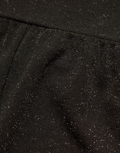 Shimmer Jersey Prom Jumpsuit, Black (BLACK), large