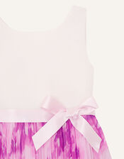 Nixie Floral Pleated Dress, Pink (PINK), large