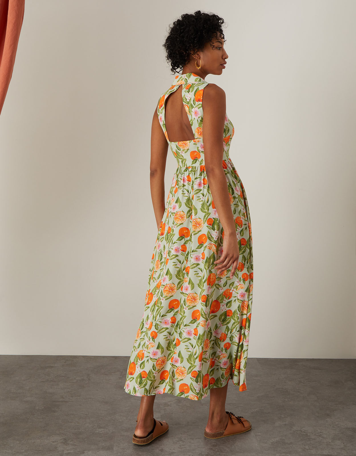 Orange outlet dress monsoon