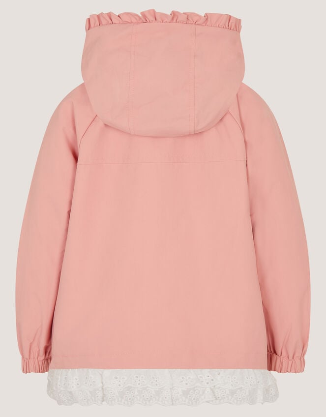 Broderie Shower-Proof Jacket, Pink (PINK), large