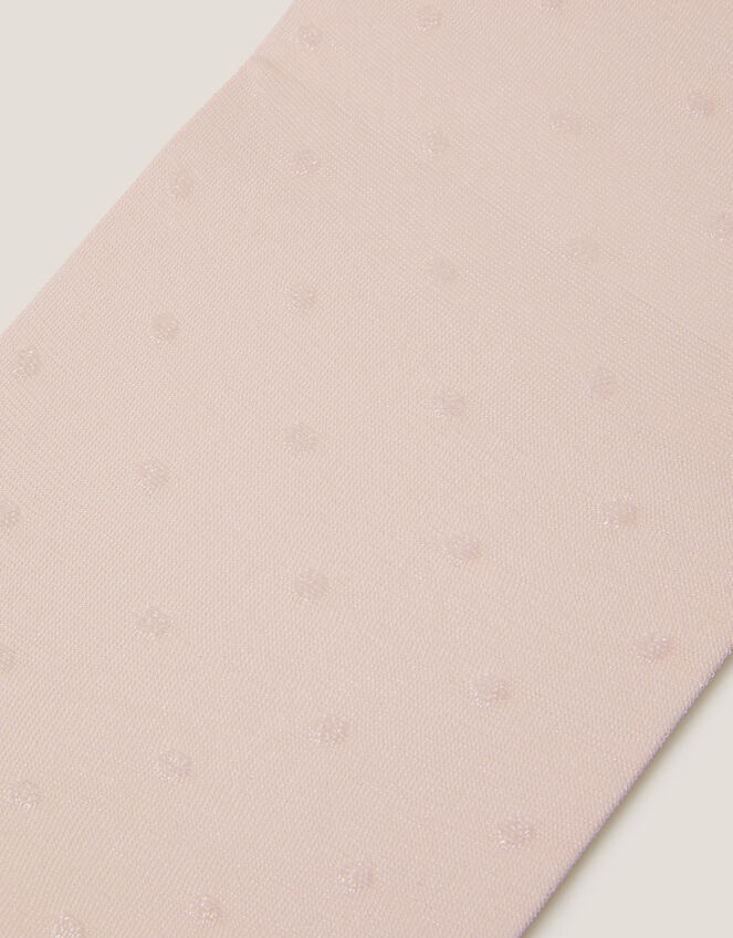 35 Denier Bridal Spot Tights, Ivory (IVORY), large